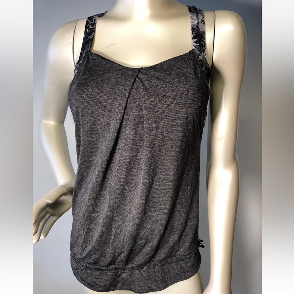 Lululemon Rest Less Women's Gray Sleeveless Tank Flowabunga Floral
